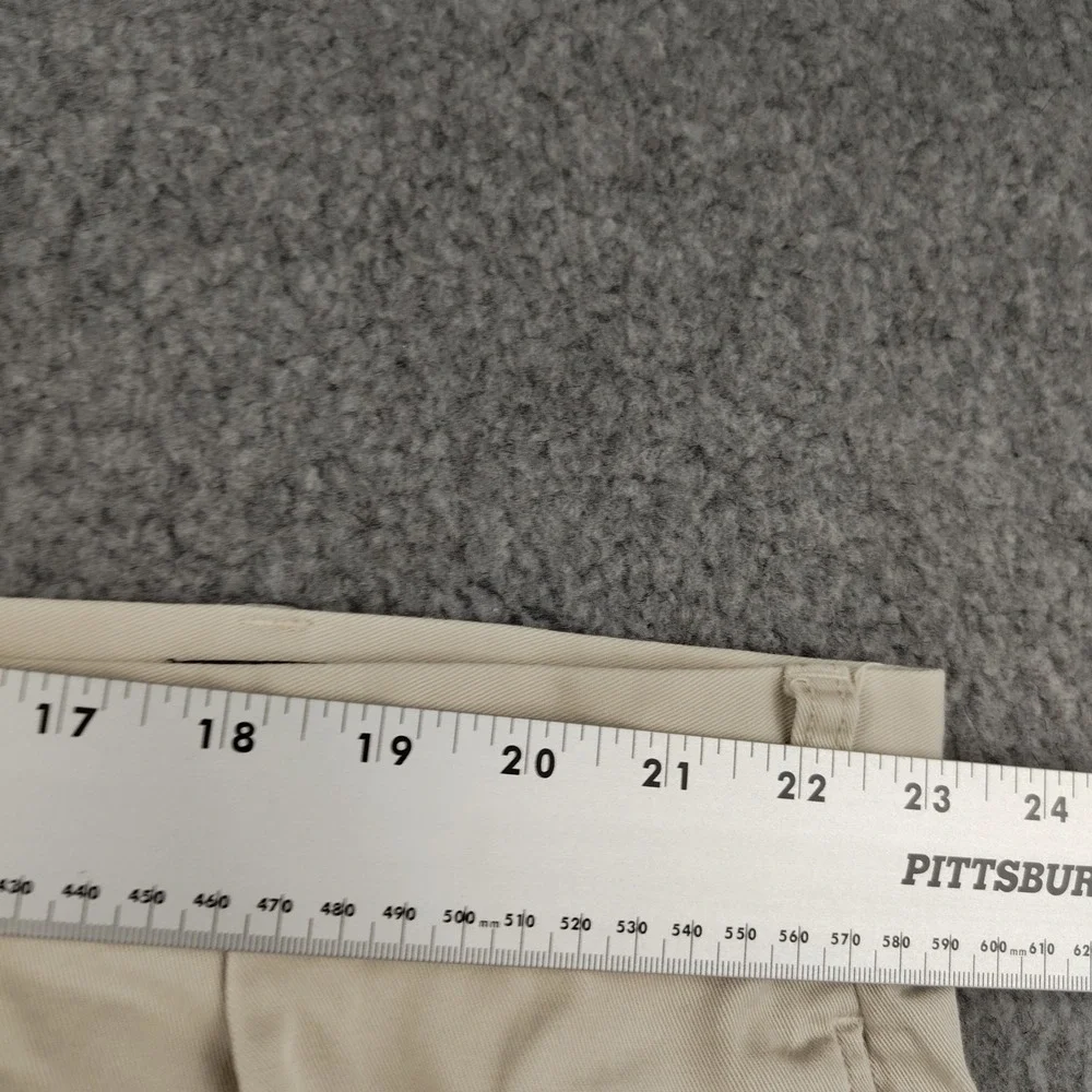 Polo Ralph Lauren Mens 46B Classic Fit Pleated Chino Shorts Beige Cotton Preppy
